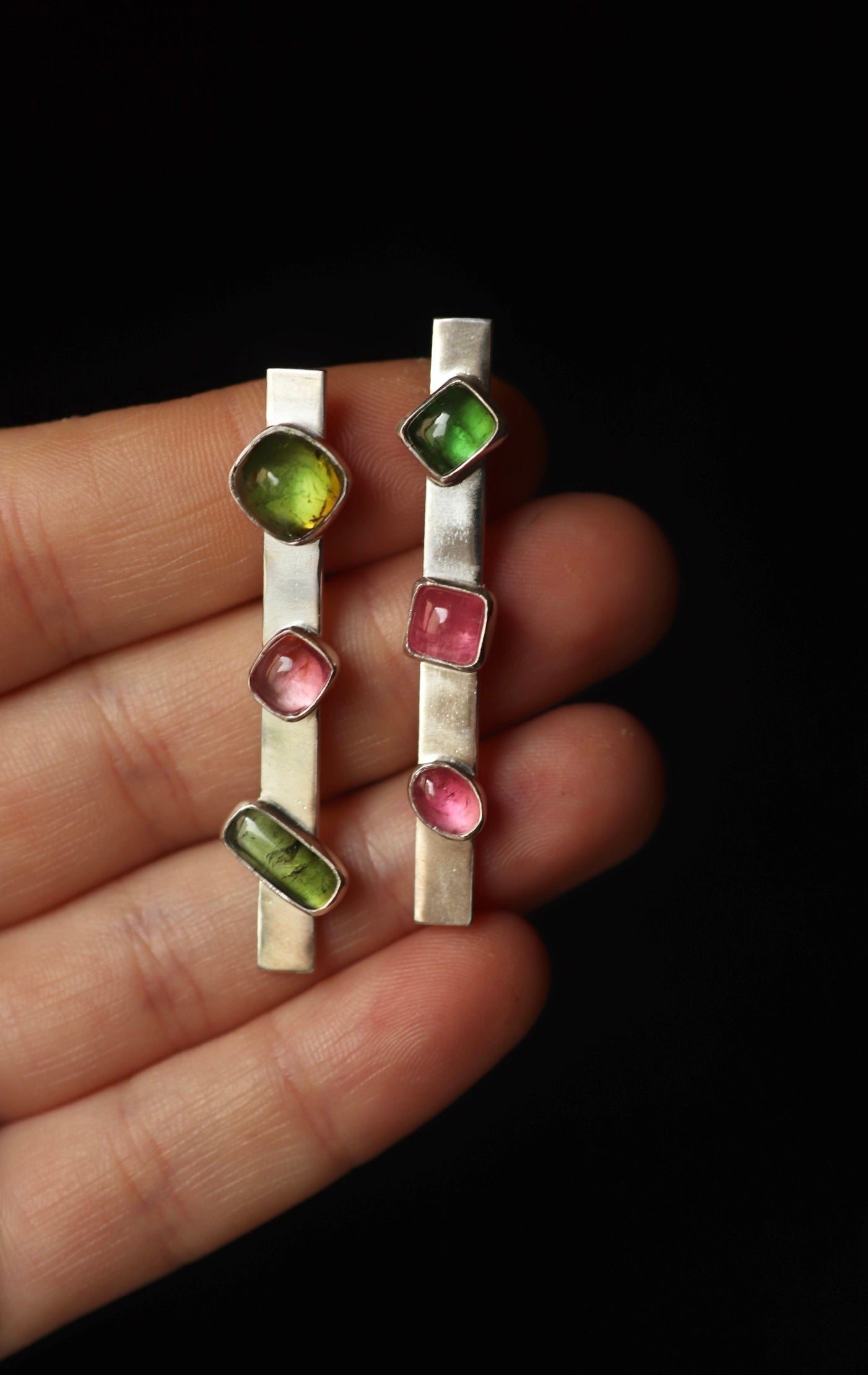 Tourmaline earrings