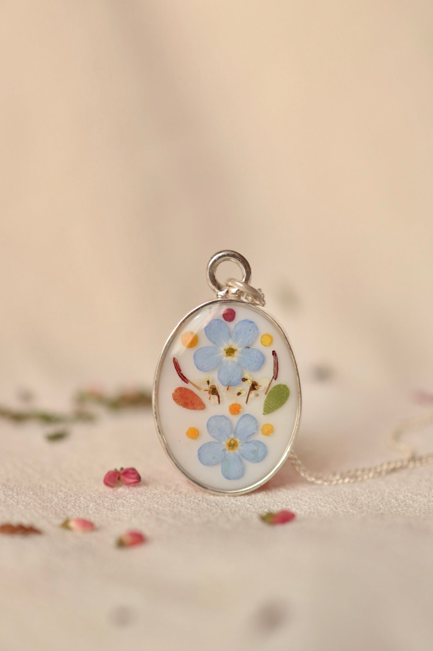 “ Forget me not “ flower pendant